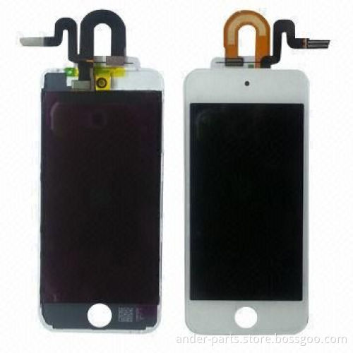 For iPod Touch 5 LCD Touch Screen Assembly, Black and White in Stock